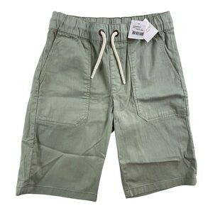 Bonpoint Boys Short Erno Denim Jean Shorts Light Green Sz 6A MSRP $195 NWT